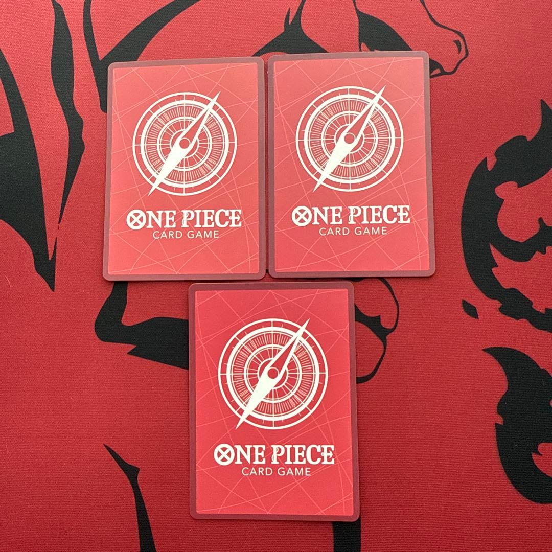 モンキー・D・ルフィ リーダーパラレル OP09-061 紫黒ニカルフィ 3枚