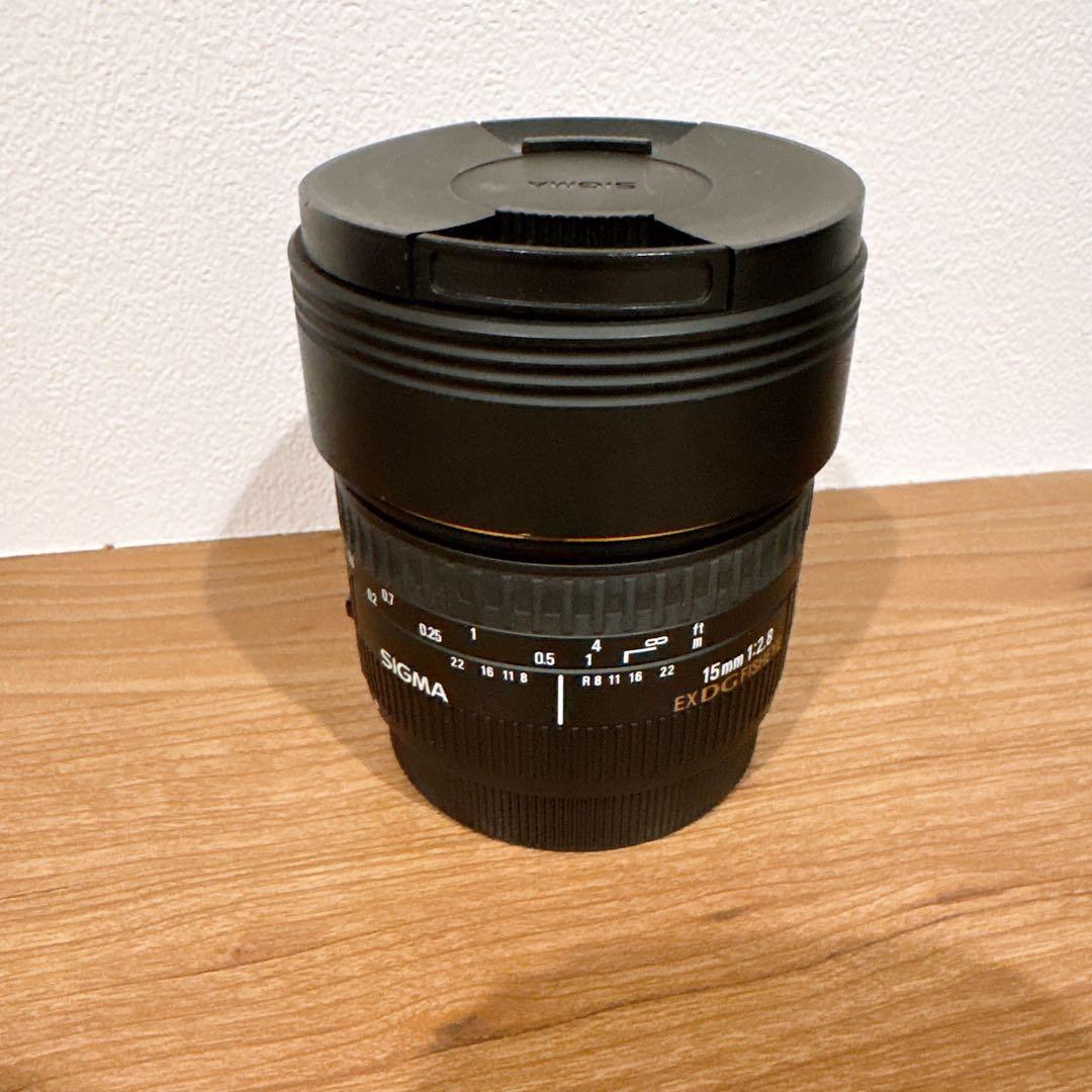 シグマ 15mm F2.8 EX DG FISHEYE キヤノン