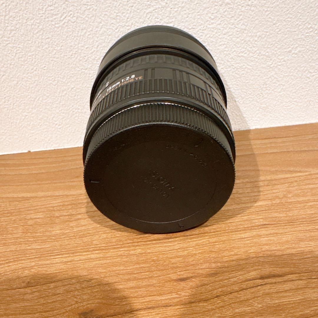 シグマ 15mm F2.8 EX DG FISHEYE キヤノン