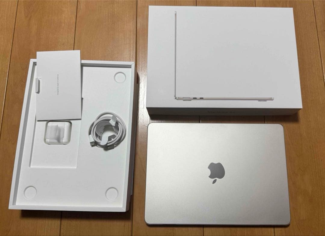 MacBook air M2 256GB/16GB バッテリー93%