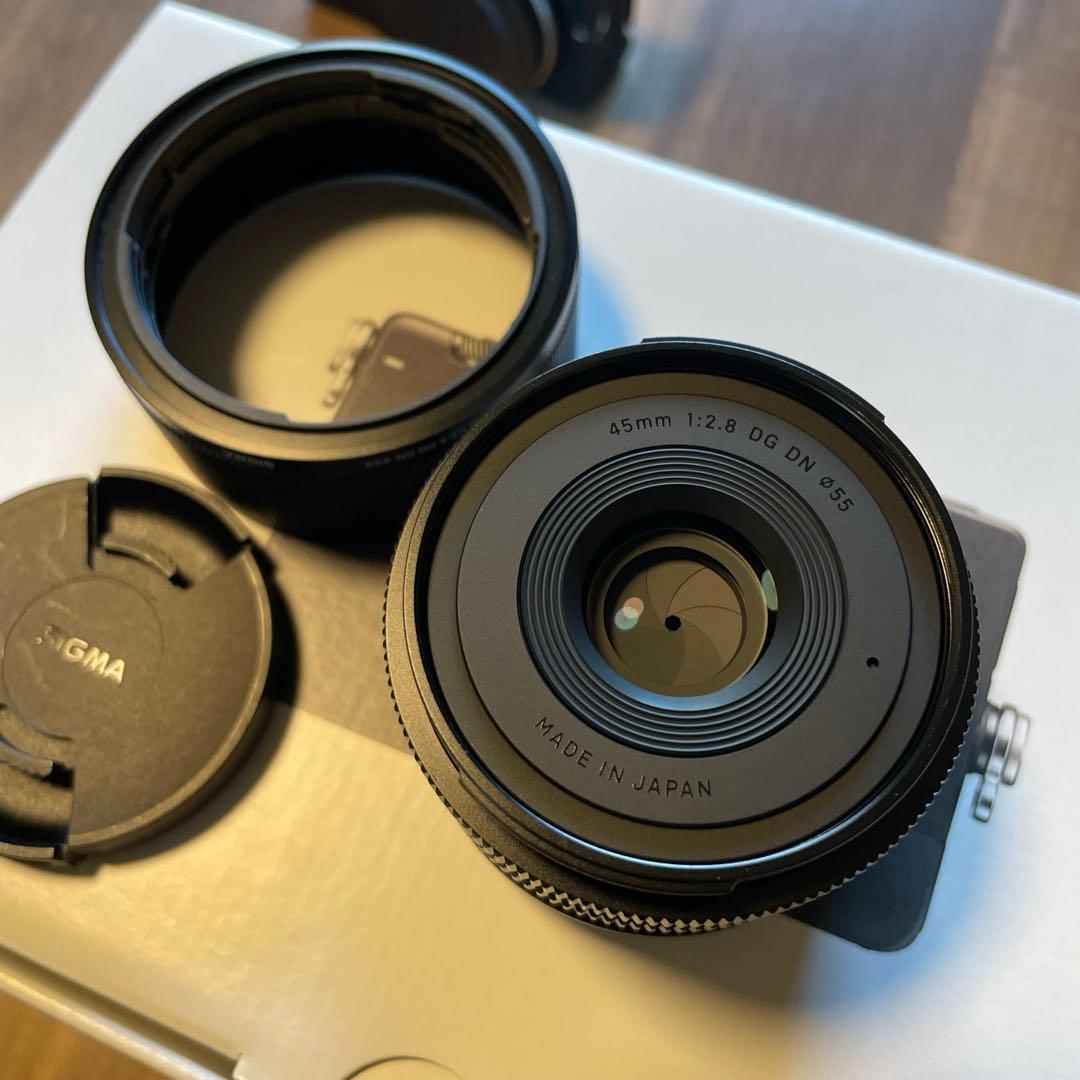 【美品】シグマ SIGMA fp 45mm F2.8 DG DN キット