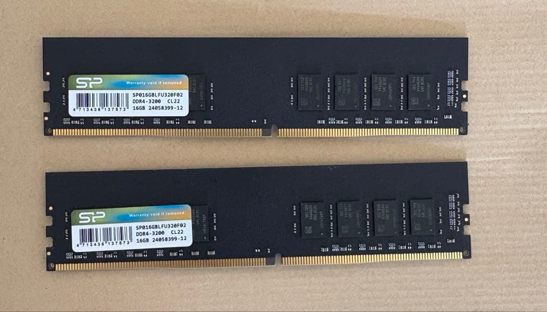 メモリー DDR4 3200 32gb silicon power