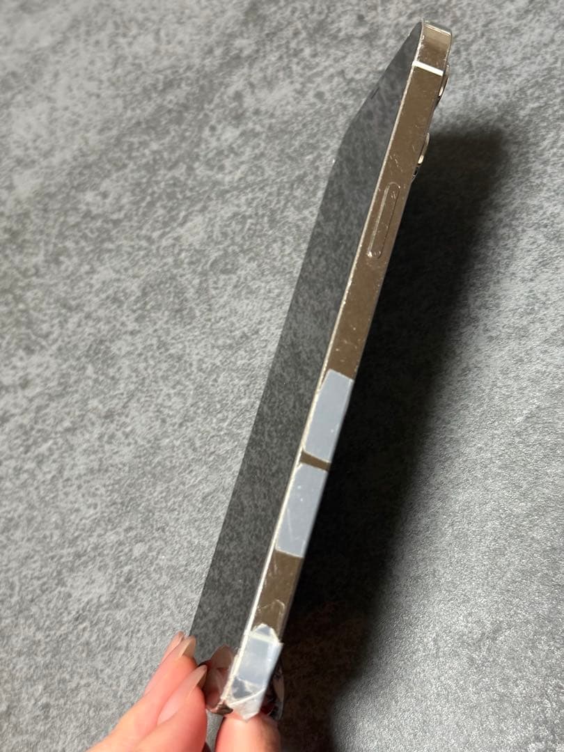 iPhone12 Pro Max 256GB シルバー 画面割れ