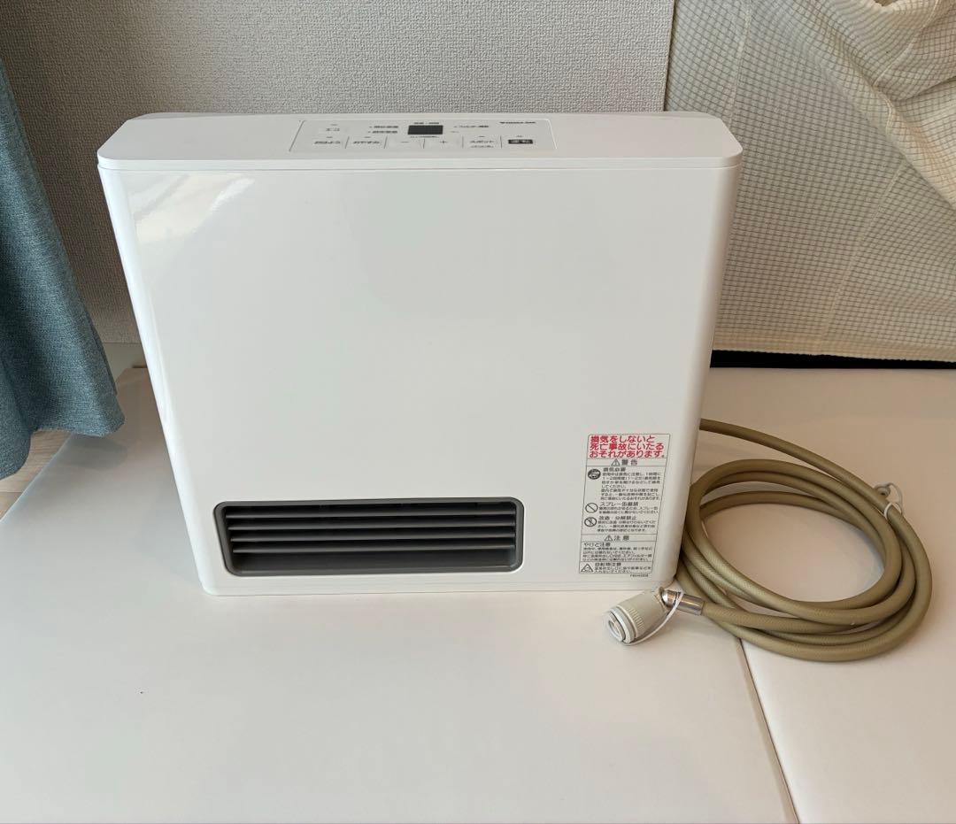 大阪ガス　ファンヒーター　ヒーター　ガスファンヒーター　白