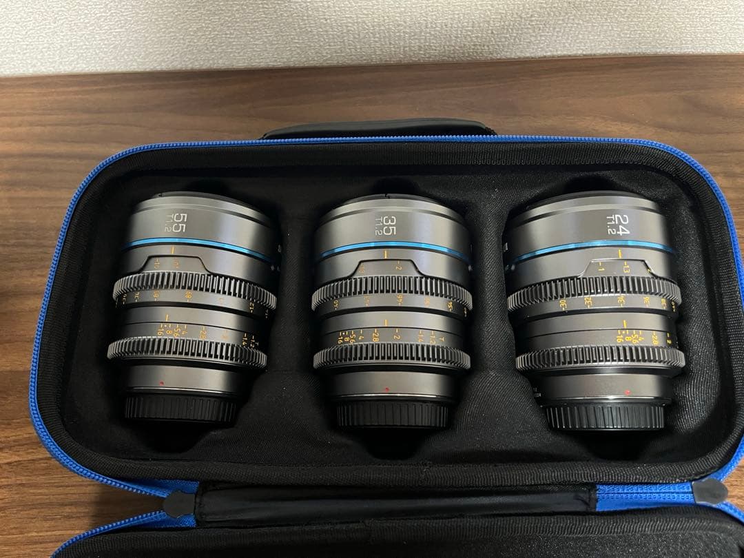 SIRUI Night Walker 24,35,55mm T1.2 Eマウント