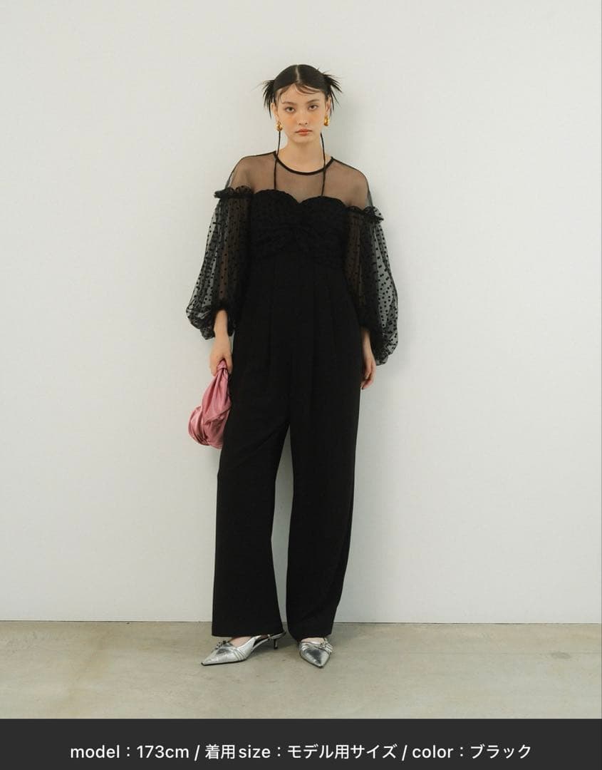 ブラック パーティードレス Lサイズ