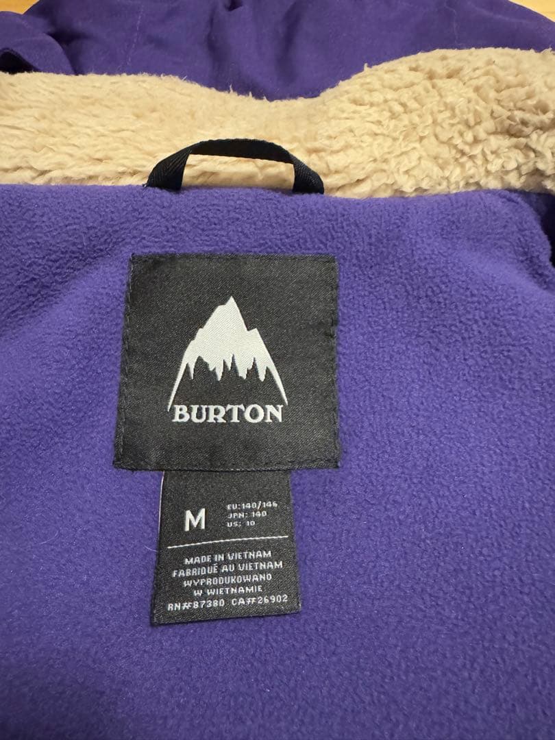 BURTON 子供用スノーボードウェア