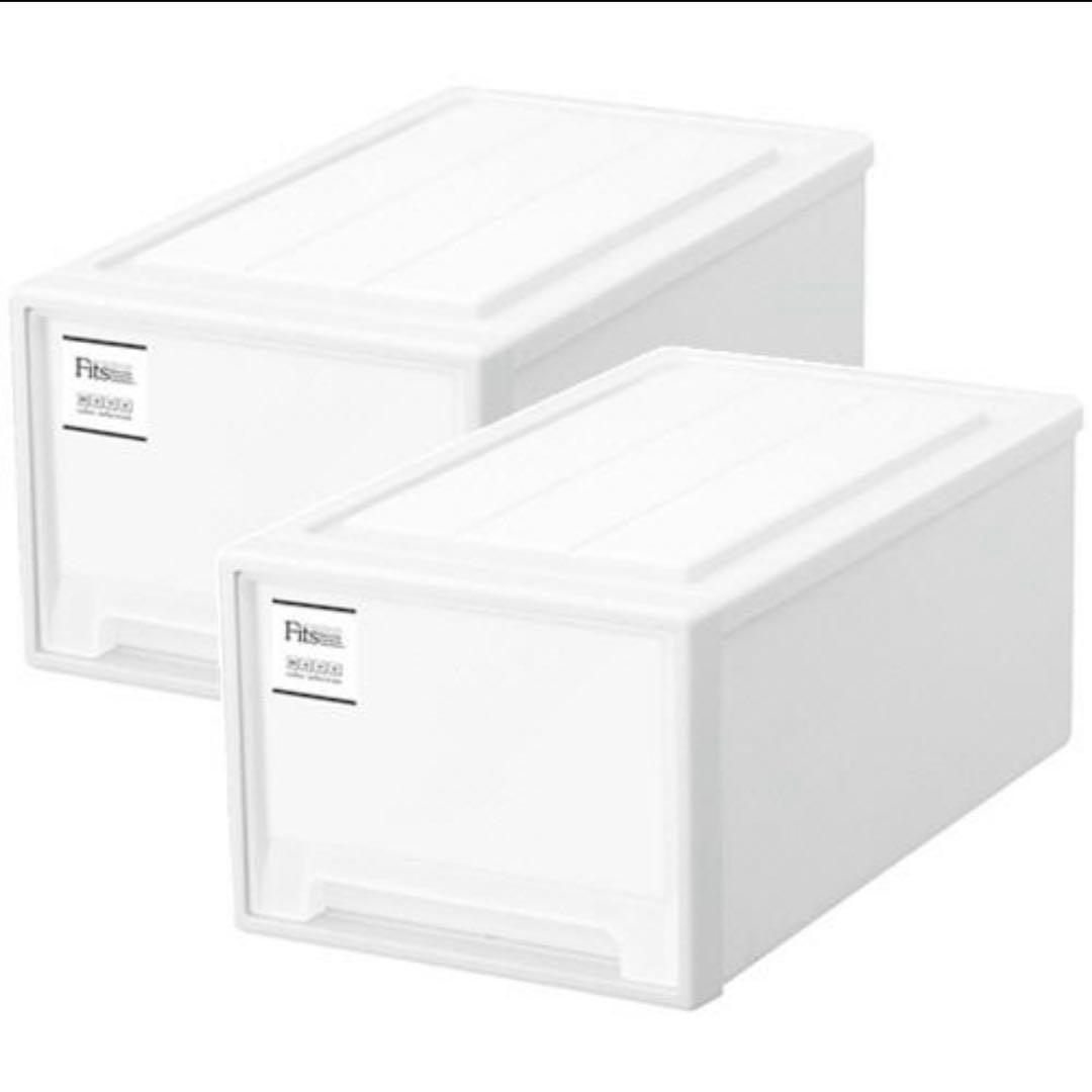 天馬　Ｆｉｔｓ　フィッツケース　モノ　クローゼット　Ｍ−３０　ホワイト　1個