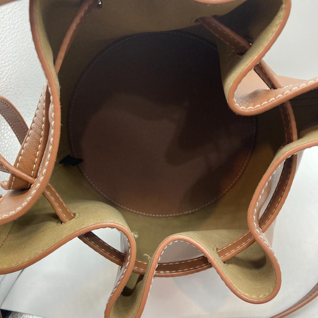 ▼美品　vasic CLUB MINI ショルダーバッグ　レザー　ブラウン