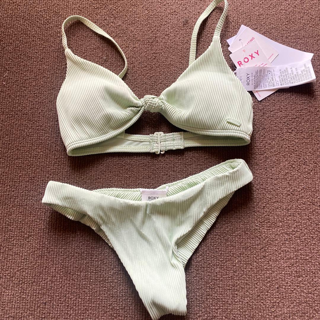 新品⭐️ROXY セパレート水着 ミントグリーン