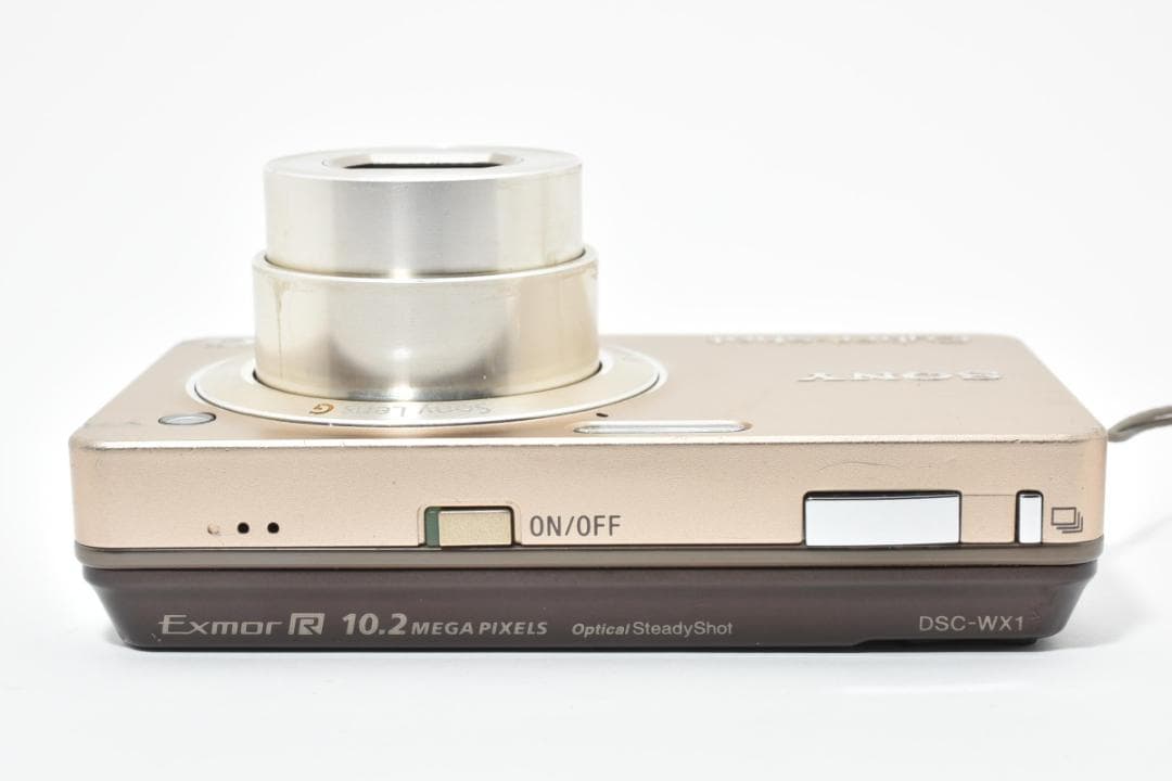【美品】SONY Cyber-shot DSC-WX1 ゴールド　動作確認済