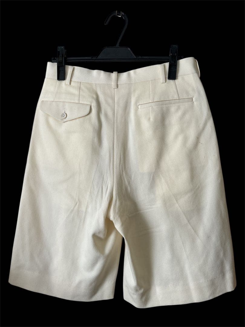 COMME des GARCONS HOMME PLUS 生成り ハーフパンツ