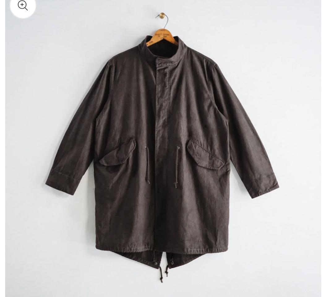 ジャケット・アウター MOLTEMANI Doro-Zome Back Satin Mods Coat