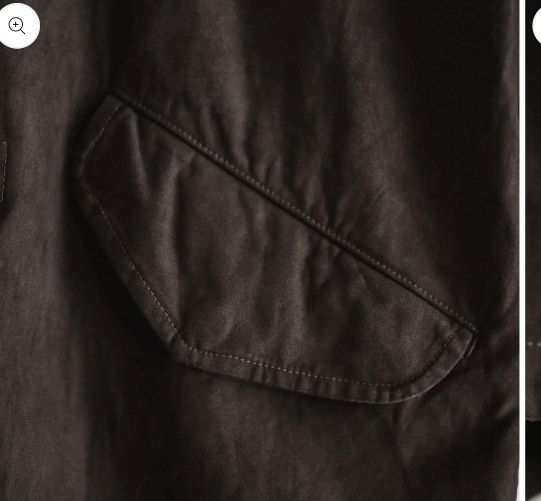 ジャケット・アウター MOLTEMANI Doro-Zome Back Satin Mods Coat