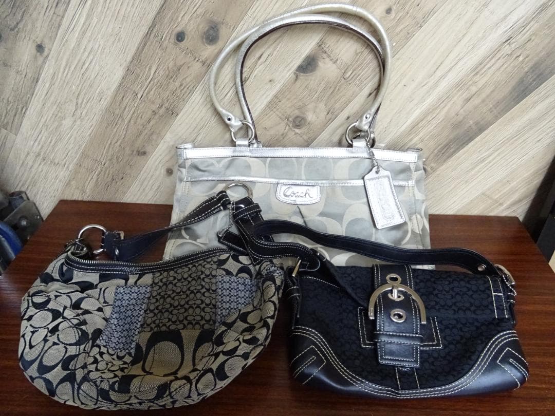 ゆ*き様 宮001 コーチ バッグ 3点 セット ハンドバッグ ショルダーバッグ