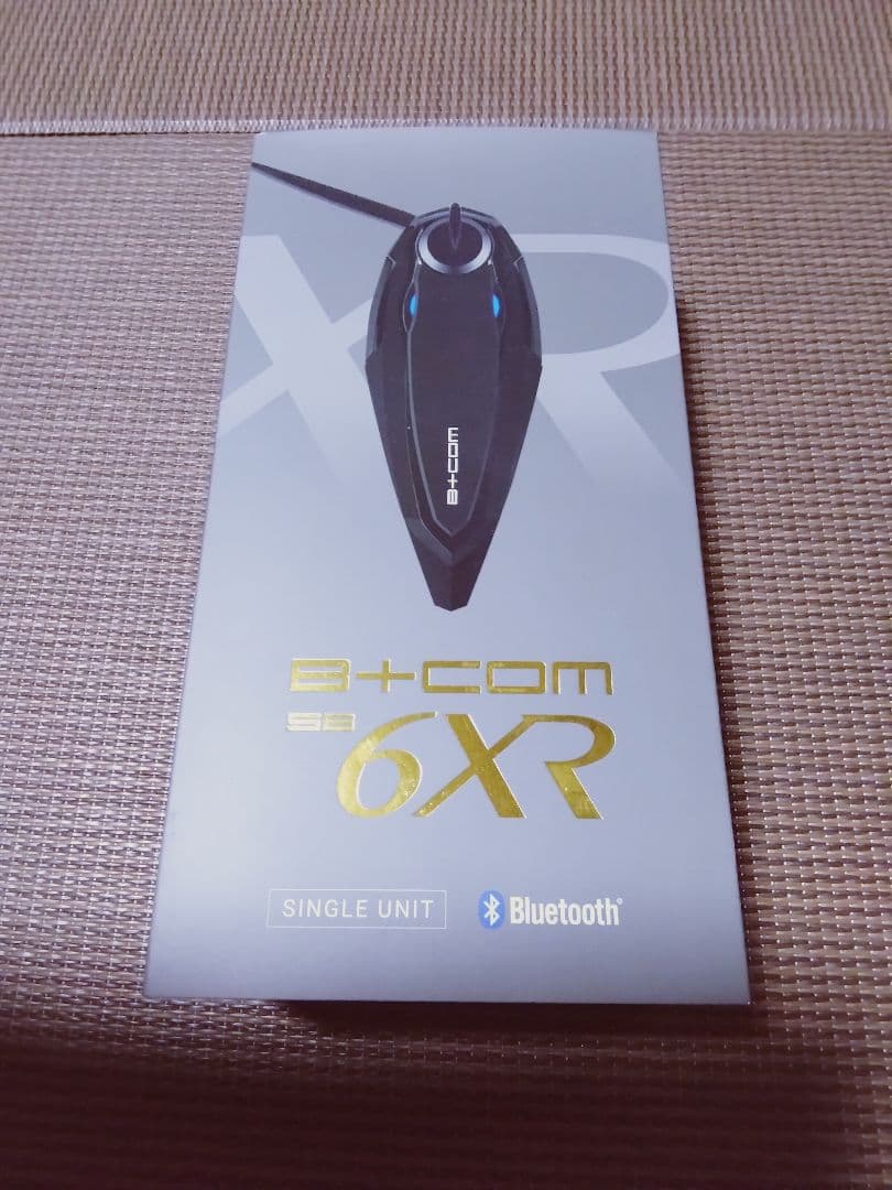 新品未使用　B+COM 6XR Bluetooth通信システム シングルユニット