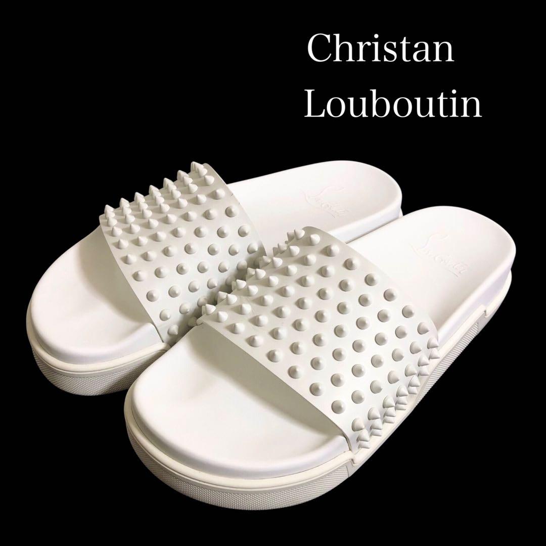 【美品】ChristianLouboutin ルブタンスタッズ　サンダル41.5