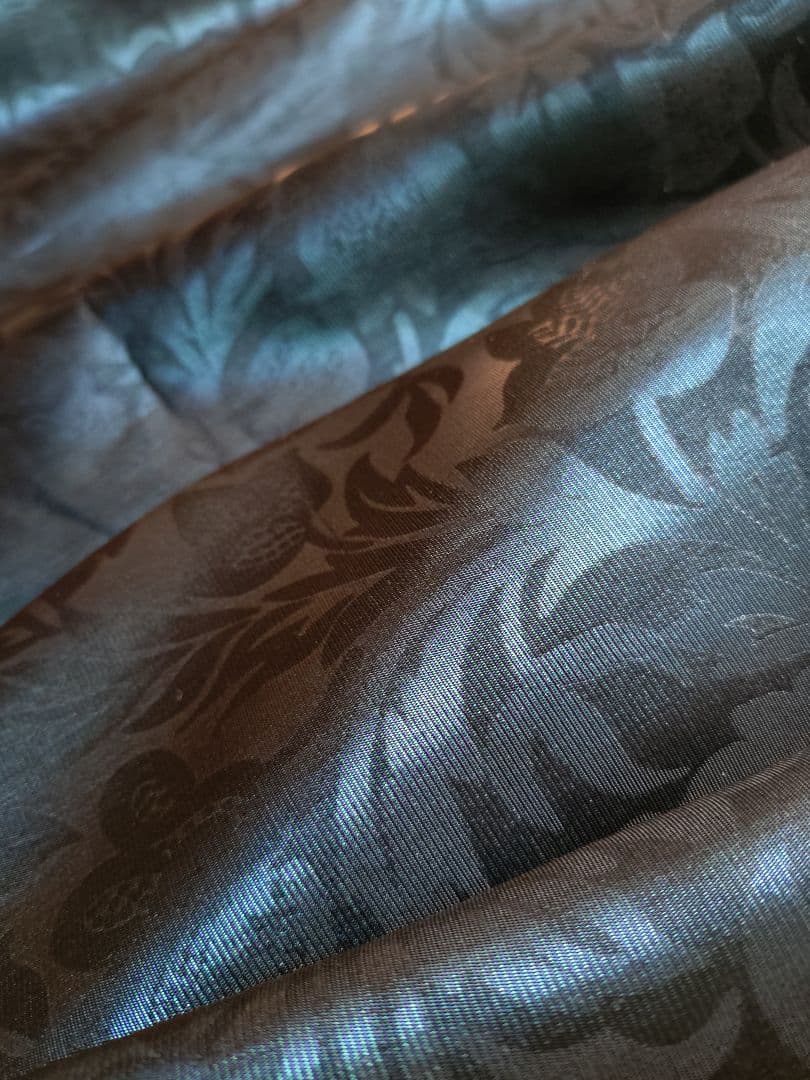 美品 ローラアシュレイ エレガントな上部ベルベット、ダークブルーパーティードレス