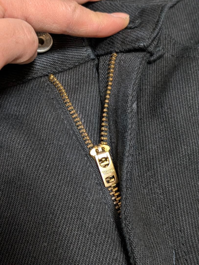 アイアンハート　黒鎧（リアルブラックジーンズ）ブーツカット　W29インチ