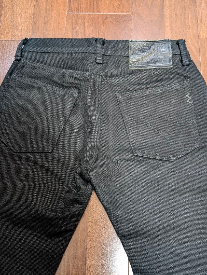 アイアンハート　黒鎧（リアルブラックジーンズ）ブーツカット　W29インチ