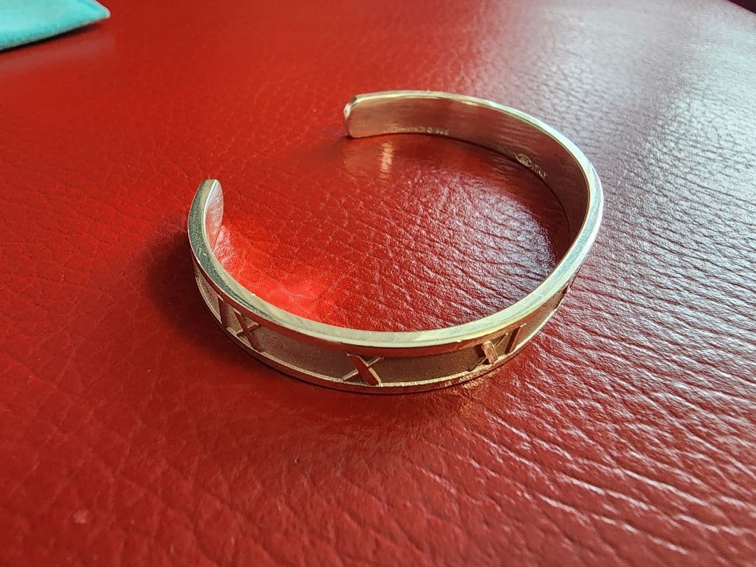 ティファニー アトラス シルバー バングル ブレスレット SV925