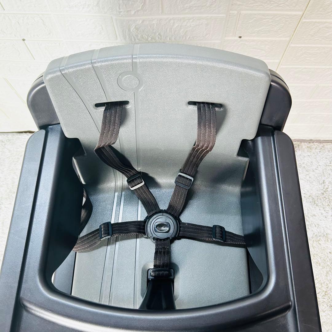 美品 nuna ヌナ ベビーチェア ザズ ハイチェア テーブル付き ピュータ