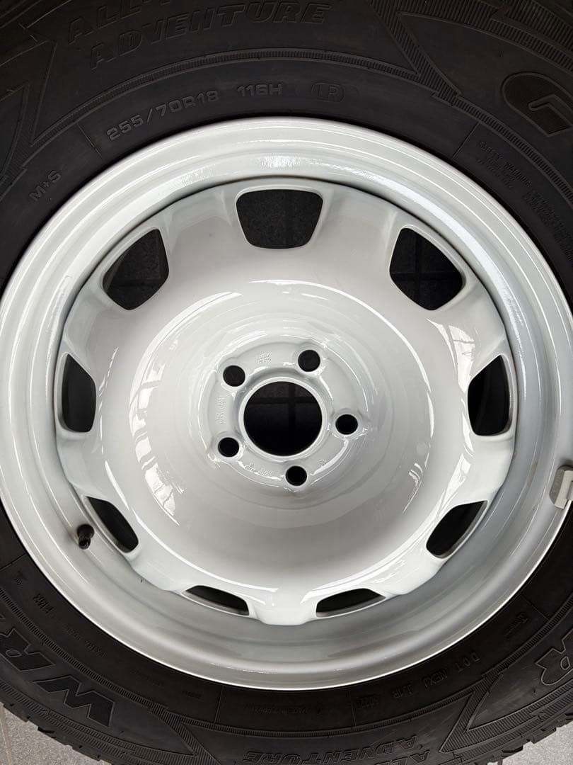 おまけマット付き255/70r18 ランドローバーディフェンダーホイールセット