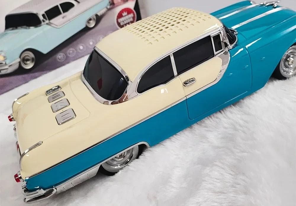 Bluetooth スピーカー アメ車2 1/18 USBメモリ MicroSD