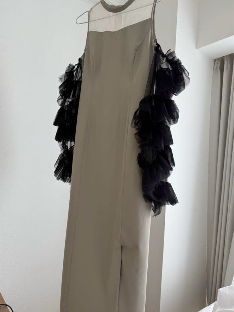 ANDRÉSD detached sleeve dress