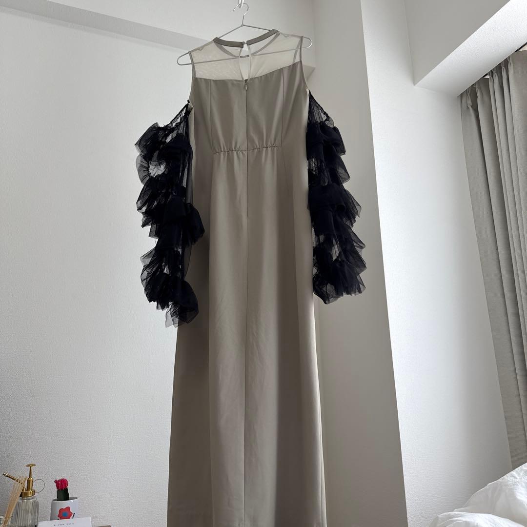 ANDRÉSD detached sleeve dress