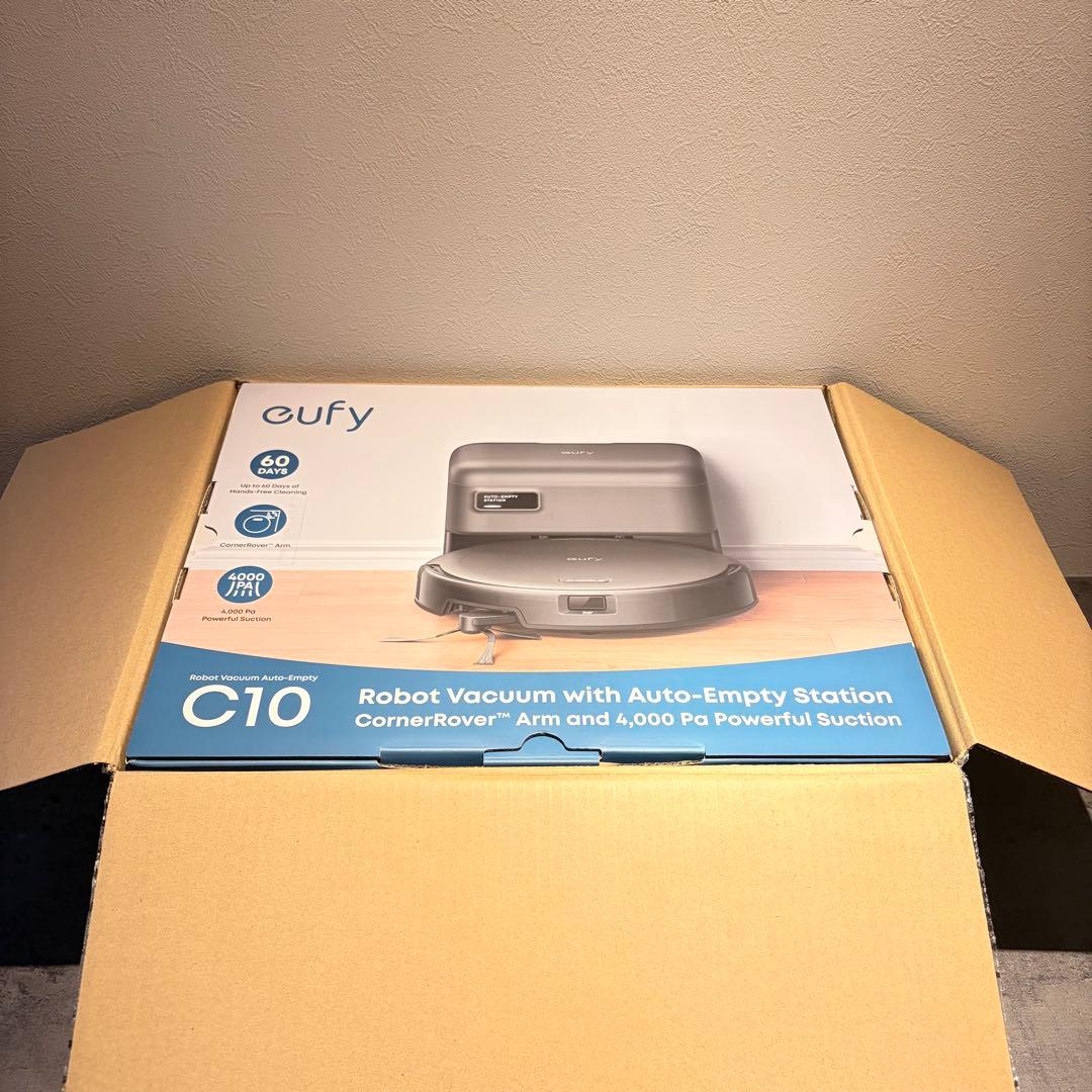 新品未使用 Anker ロボット掃除機 Eufy Auto-Empty C10