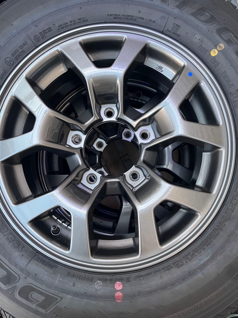 ジムニーノマド BRIDGESTONE 純正アルミホイールセット 新車外し