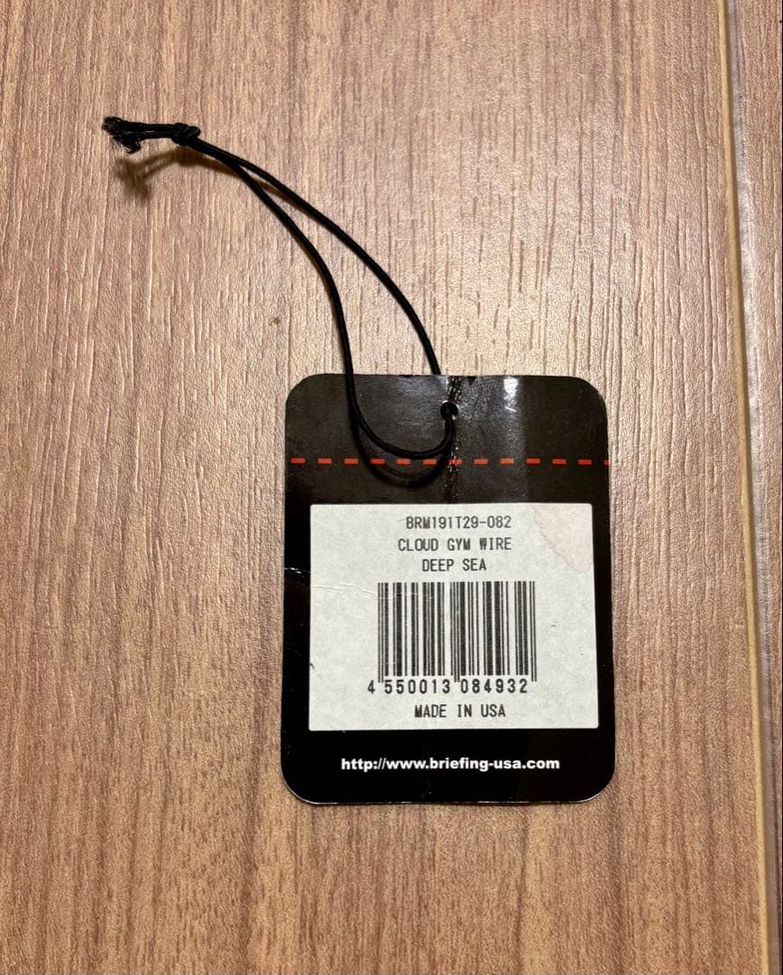BRIEFING CLOUD GYM WIRE DEEP SEA（ディープシー）