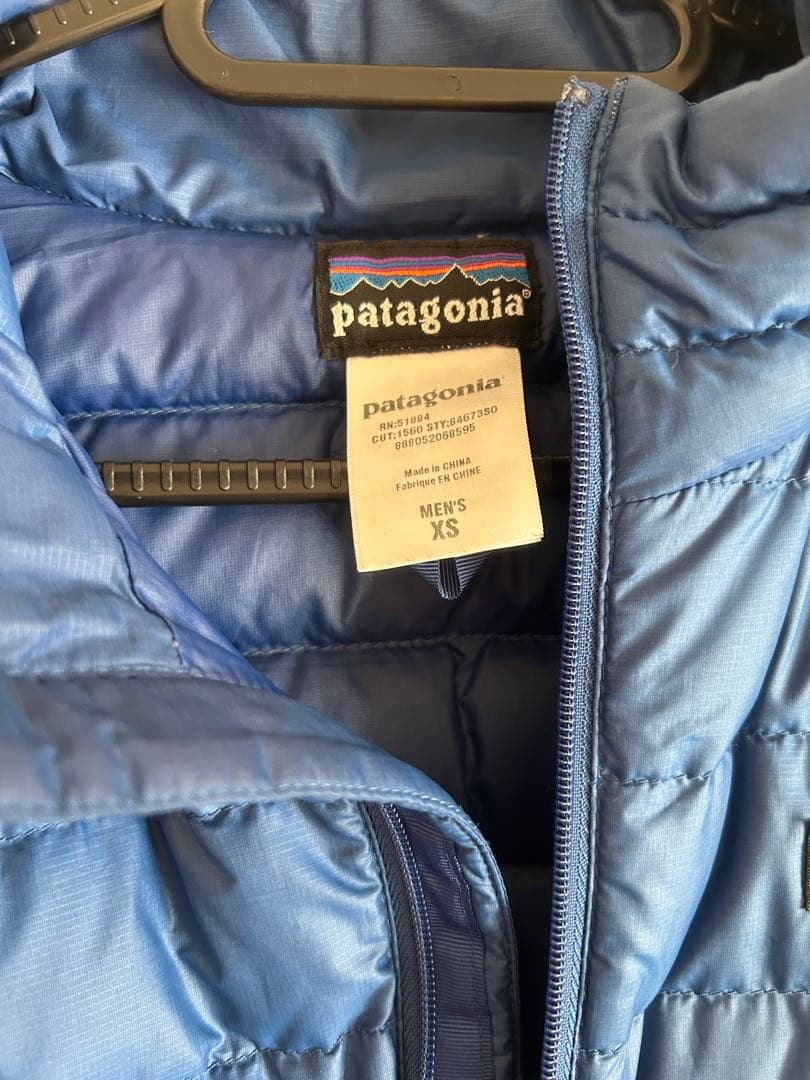 patagonia ダウンジャケット XS ネイビー