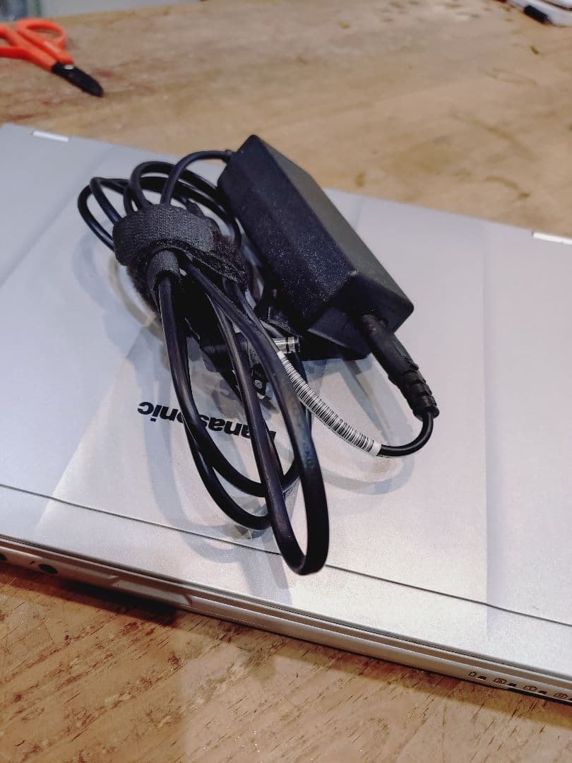 Panasonic ノートPC シルバー ACアダプター付き