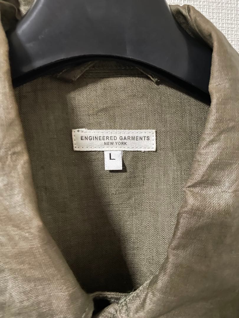 ENGINEERED GARMENTS ミリタリージャケット L オリーブ