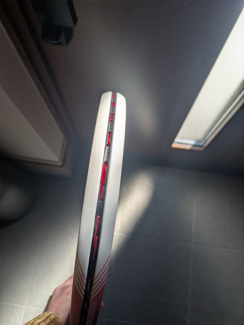 ミズノ　DフォースVS-50（ホワイト×パステルコーラル）