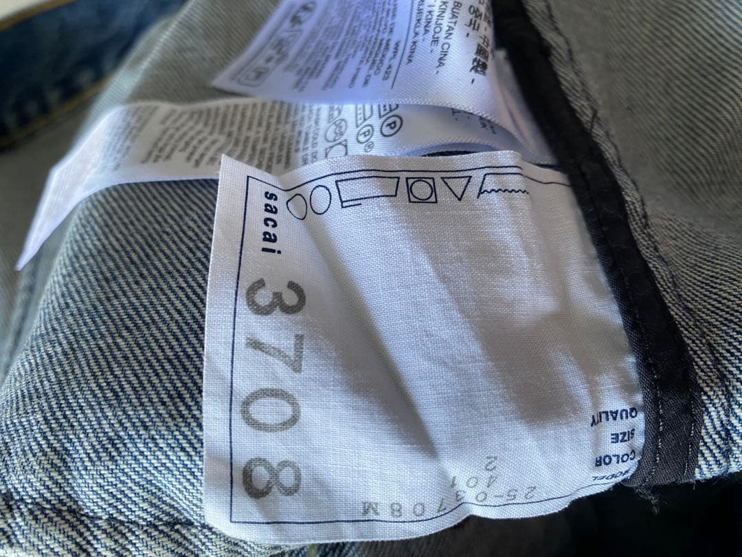 A*C様 Levis sacai Men's Denim Jacket SIZE