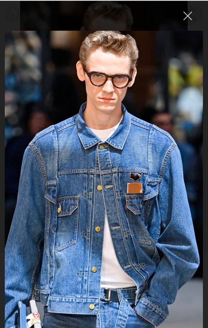 A*C様 Levis sacai Men's Denim Jacket SIZE