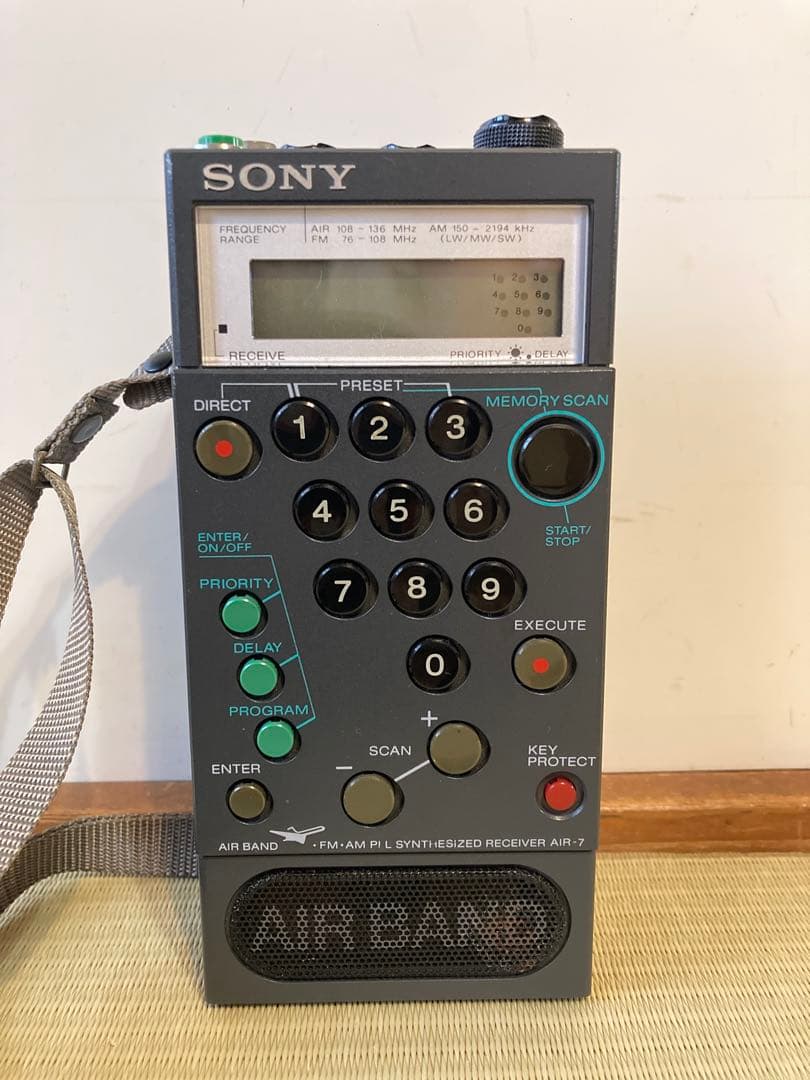 SONY AIR BAND 受信機 + RH799アンテナ