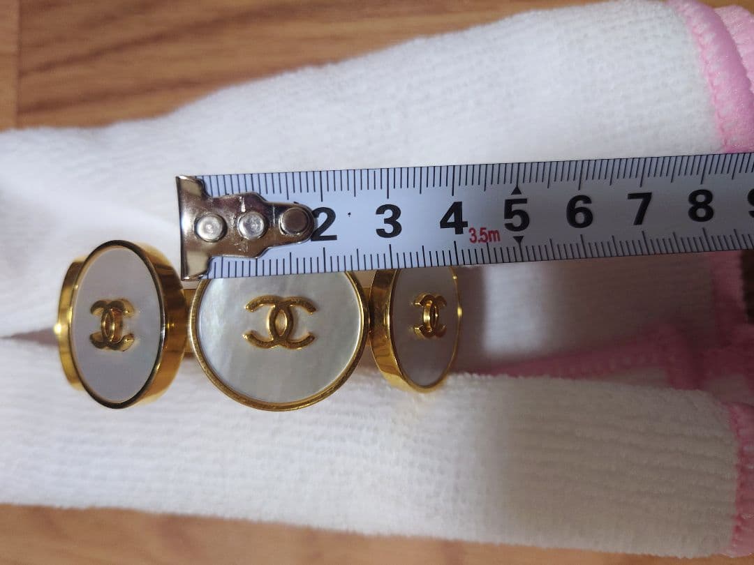 シャネル　ヴィンテージ　ココマークバングル