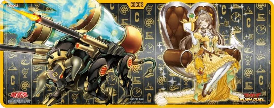 遊戯王 限定300 ココス coco's プレイマット 幸せのお姫様 ココプリン