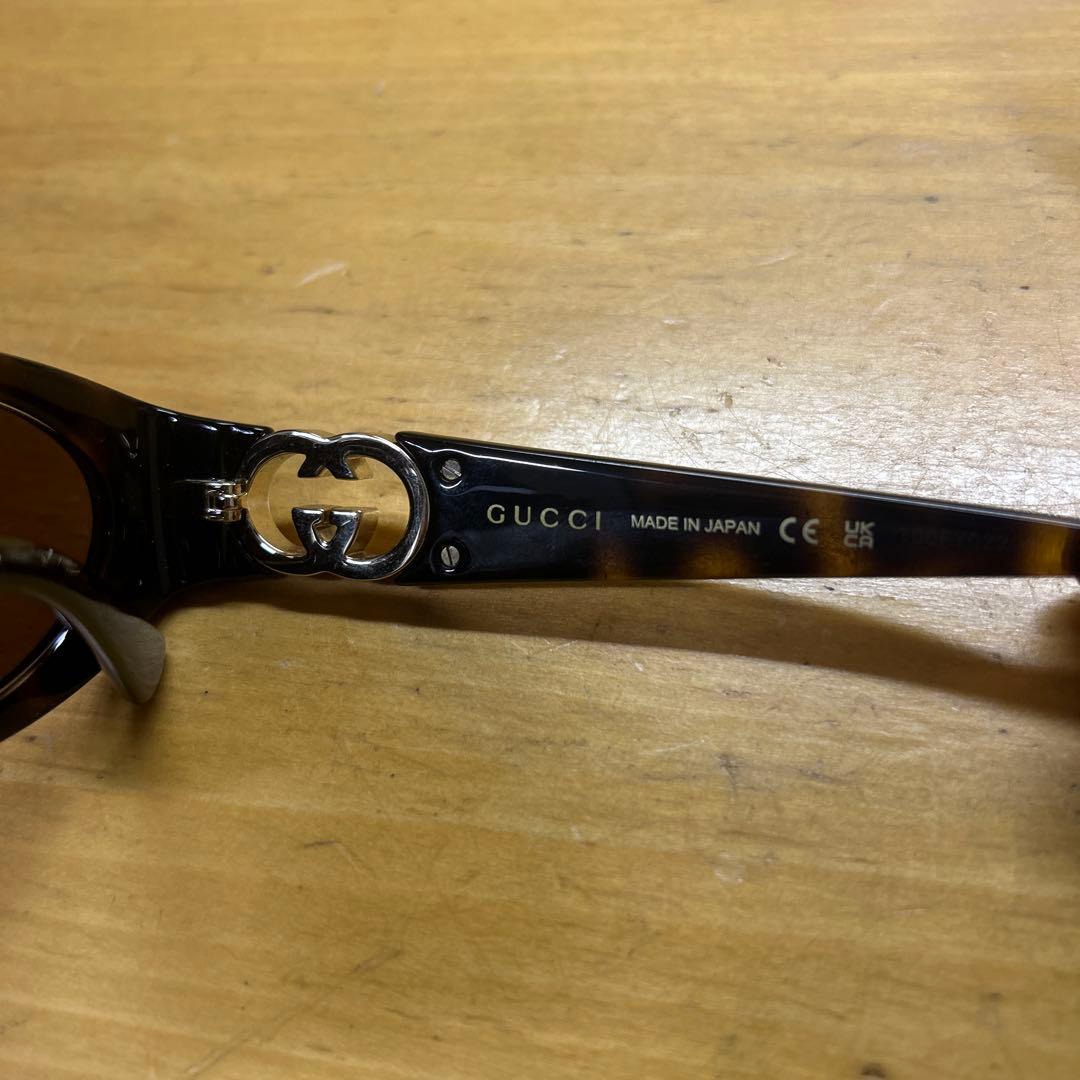金欠です。 【GUCCI/グッチ】オーバル サングラス GG1662SA 002