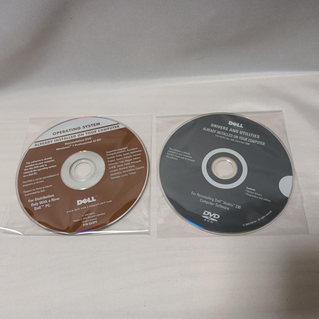 （中古完動品PC）DELL VOSTRO230 Windows7Pro32bit