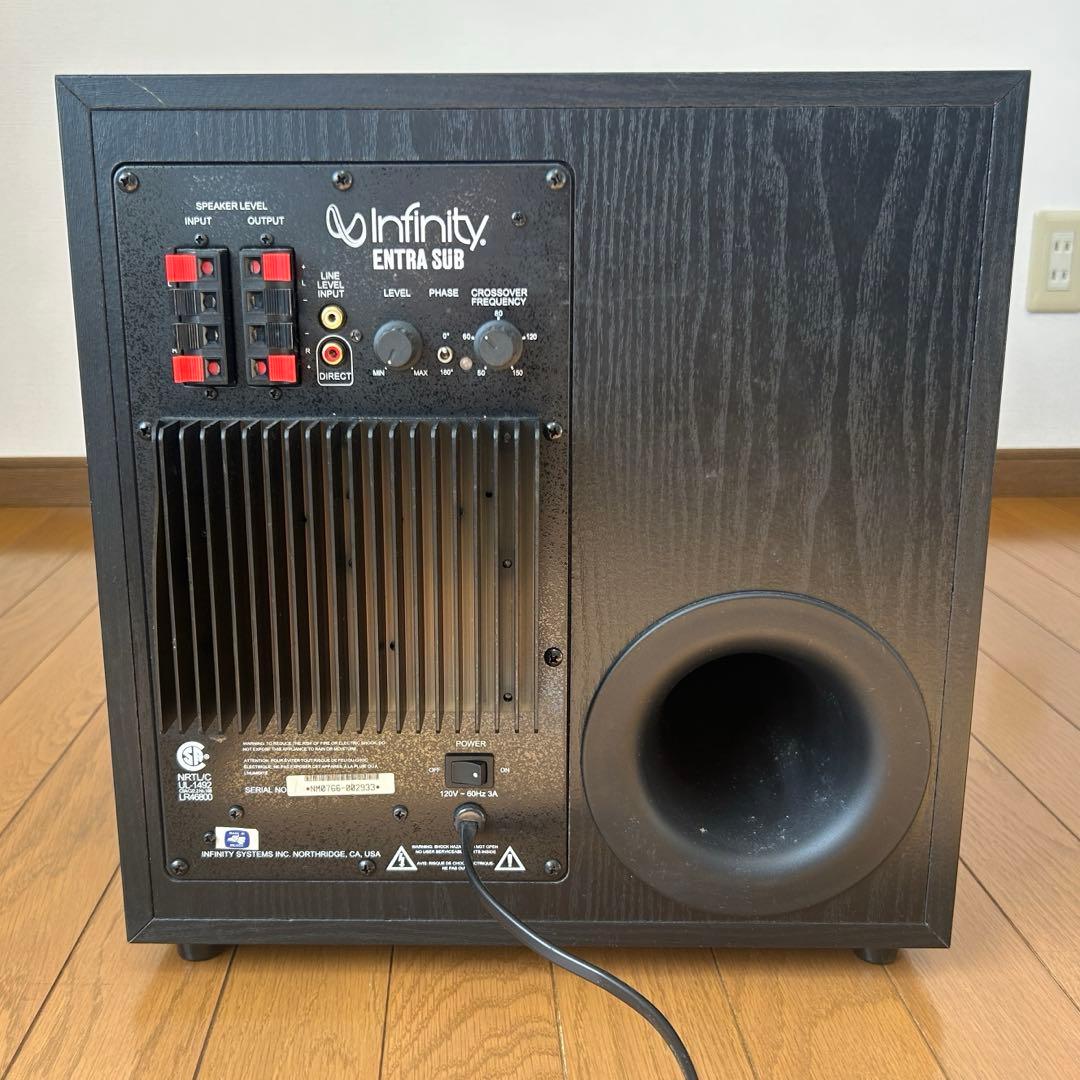 Infinity ENTRA SUB サブウーファー