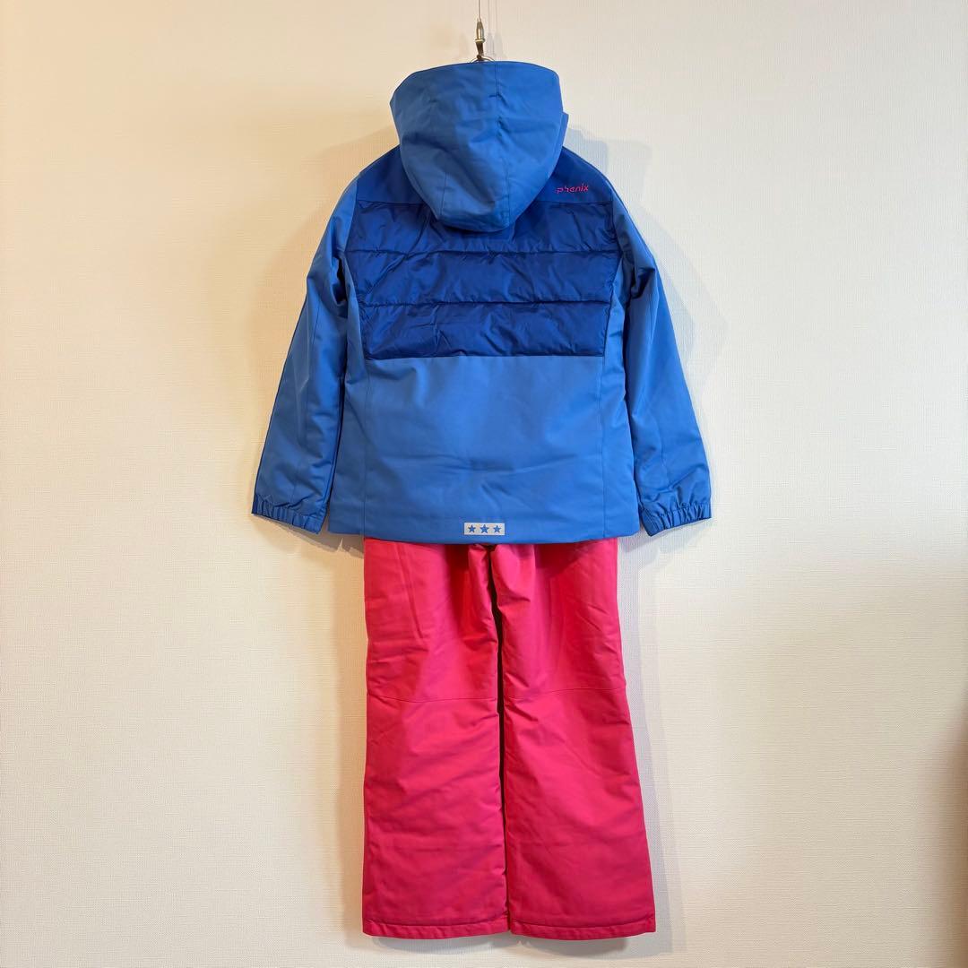 美品♪ phenix フェニックス キッズ スキーウェア 上下150 女の子
