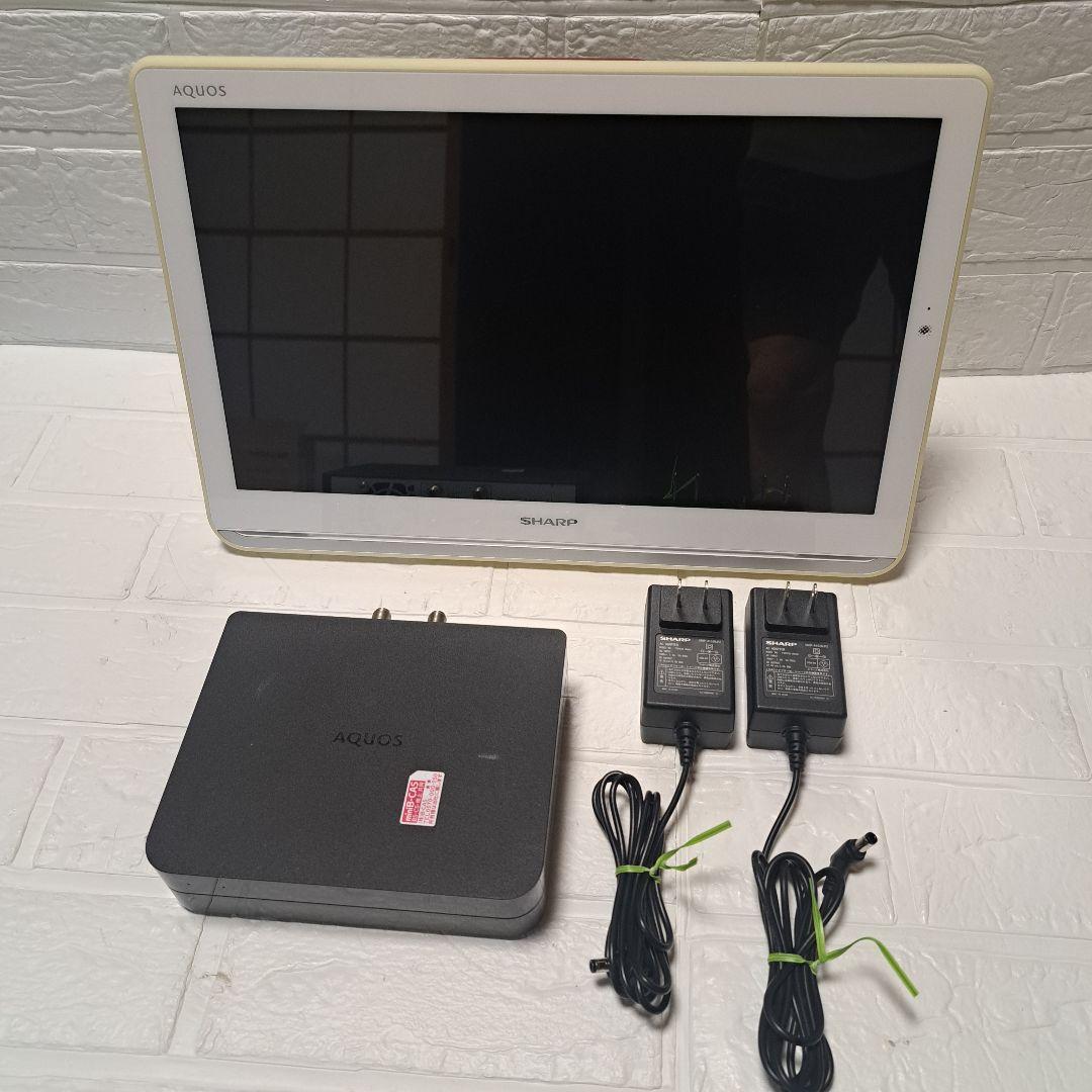 SHARP シャープ 16V型 ポータブル液晶テレビ 2T-C16AP-W