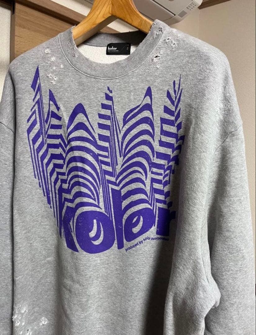 kolor スウェット