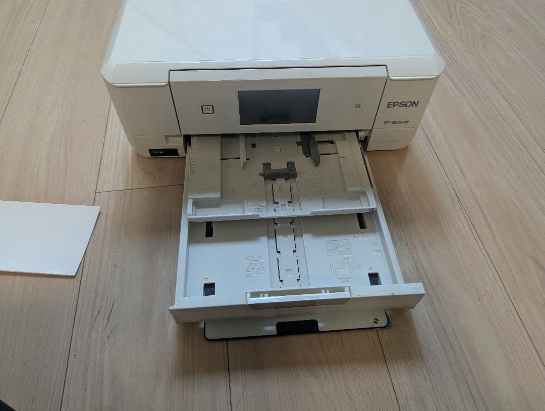EPSON EP-808AW ホワイト プリンター 中古　ジャンク