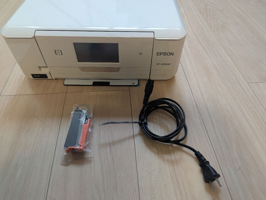 EPSON EP-808AW ホワイト プリンター 中古　ジャンク